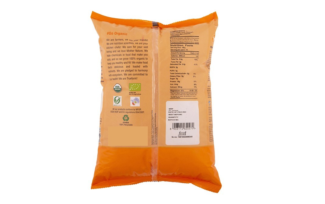 Truefarm Protein Plus Organic Flour    Pack  1 kilogram